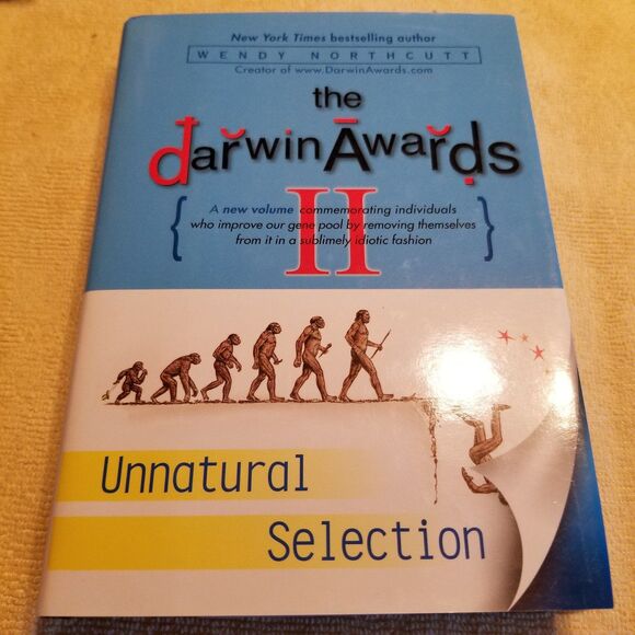 The Darwin Awards II hardcover book first Printing - Picture 1 of 7